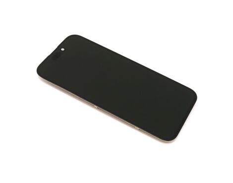 LCD displej (ekran) - Iphone 15 Pro + Touch screen black (crni) HARD OLED 60HZ Support IC removable (MS).