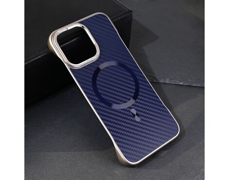 Futrola Magsafe Carbon - iPhone 15 Pro Max 6.7 plava.