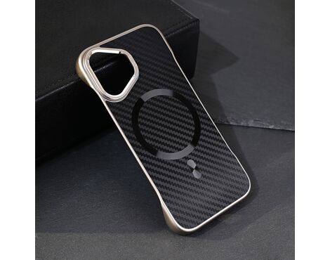 Futrola Magsafe Carbon - iPhone 16 6.1 crna.