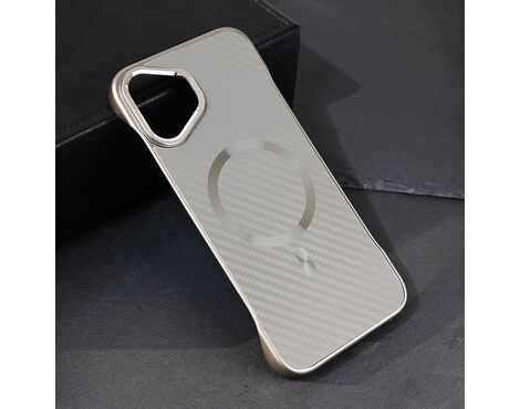 Futrola Magsafe Carbon - iPhone 16 Plus 6.7 siva.