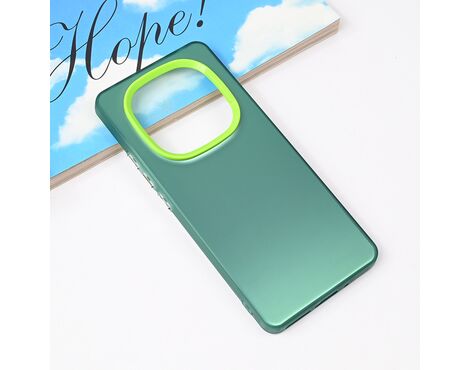 Futrola providna - Xiaomi Redmi Note 14 Pro 4G zelena.
