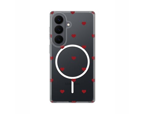 Futrola print Magsafe - Samsung S941 Galaxy S26 Red Hearts.