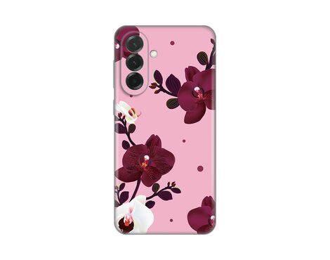 Silikonska futrola PRINT Skin - Samsung A376 Galaxy A37 5G Pink Orchid.