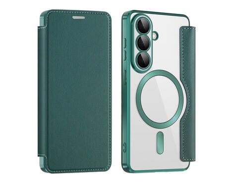 Futrola Magsafe Lux na preklop - Samsung S941 Galaxy S26 zelena.