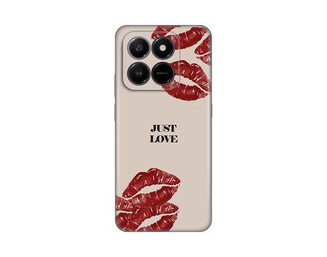 Silikonska futrola PRINT Skin - Honor X7d 4G/400 Smart 5G Just Love.