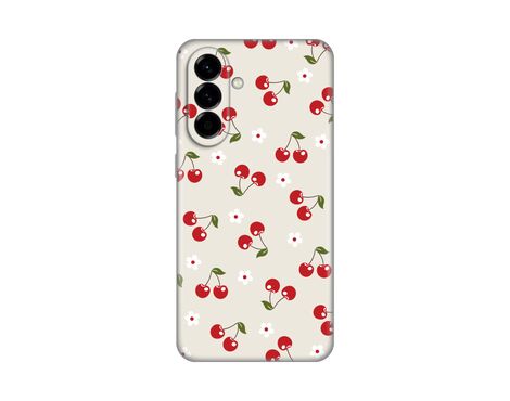 Silikonska futrola PRINT - Samsung A576 Galaxy A57 5G Cherry and Flowers.