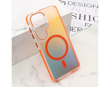 Futrola SHINE LOOK MagSafe - Samsung S941 Galaxy S26 5G narandzasta (MS).