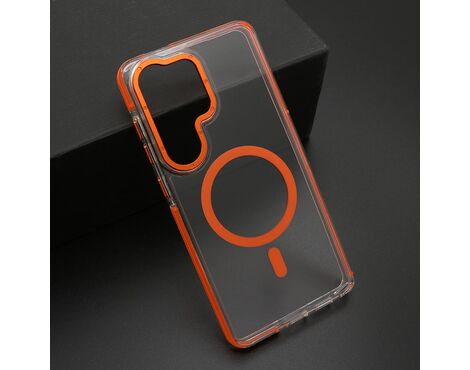 Futrola Transparent LOOK MagSafe - Samsung S948 Galaxy S26 Ultra 5G narandzasta (MS).