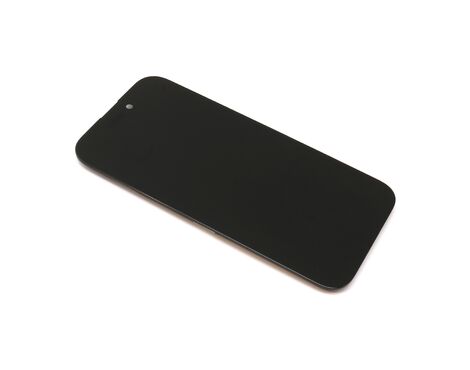 LCD displej (ekran) - iPhone 15 + Touch screen black (crni) SOFT OLED 60HZ Support IC removable (MS).