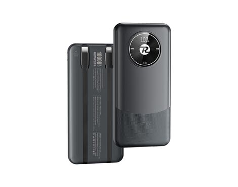 Univerzalna Back Up Baterija REMAX RPP-37 20W PD+22.5W QC 10000mAh crni (MS).