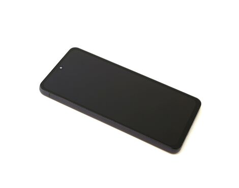 LCD displej (ekran) - Samsung G990 Galaxy S21 FE + Touch screen + frame graphite OLED (MS).