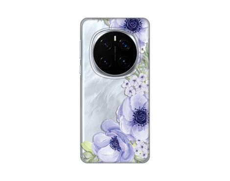 Silikonska futrola PRINT Skin - Huawei Honor Magic 7 Pro Blue Roses.