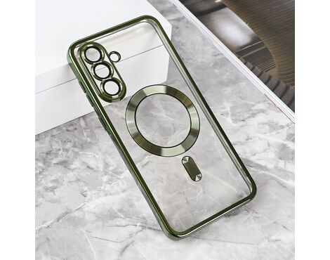 Futrola Magsafe Lux - Samsung A566 Galaxy A56 5G zelena.
