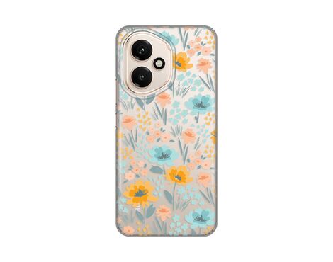 Silikonska futrola PRINT Skin - Huawei Honor 400 Lovely Flowers.