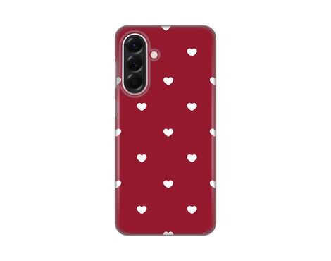 Silikonska futrola PRINT Skin - Samsung A566 Galaxy A56 5G Burgundy Hearts.