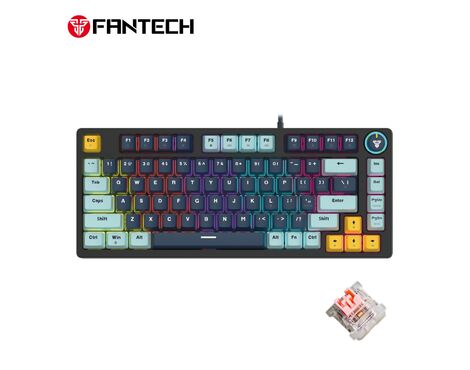Tastatura Mehanicka Gaming Fantech MK875 RGB Atom 81 Navy (rosie switch).