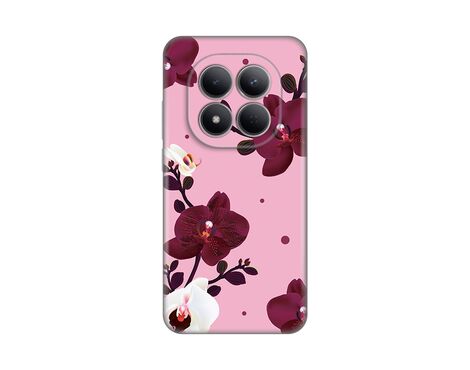 Silikonska futrola PRINT Skin - Xiaomi Redmi Note 15 Pro 5G Pink Orchid.