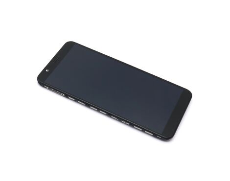 LCD displej (ekran) - Huawei P Smart + Touch screen + frame black (crni) APLONG Original Material (MS).