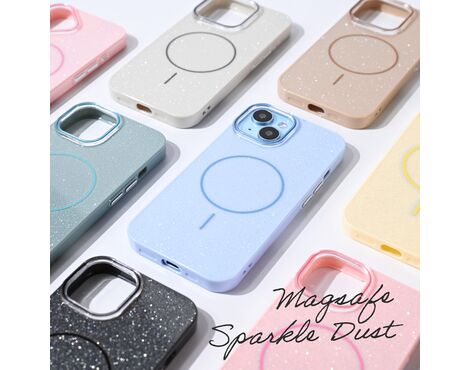 Futrola Magsafe Sparkle Dust - iPhone 15 6.1 plava.