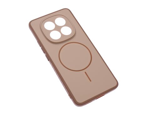 Futrola Magsafe mat Line - Xiaomi Redmi Note 15 5G braon.