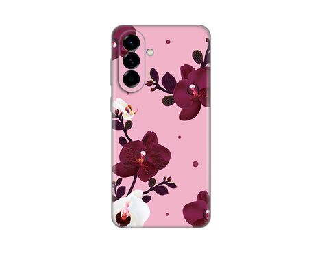 Silikonska futrola PRINT Skin - Samsung A576 Galaxy A57 5G Pink Orchid.