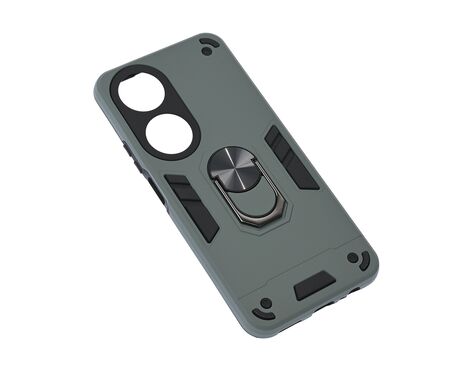 Futrola Hard Ring - Huawei Honor X7b tamno siva.