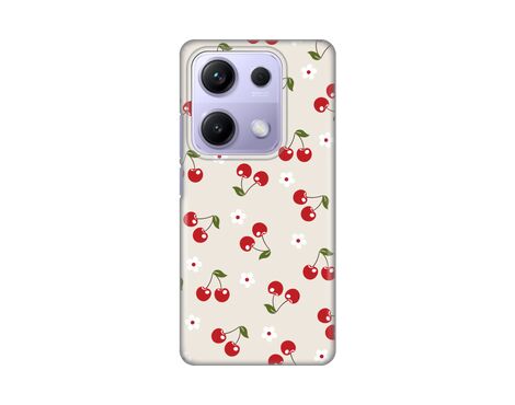 Silikonska futrola PRINT - Xiaomi Redmi Note 14s Cherry and Flowers.