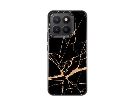Silikonska futrola PRINT - Huawei Honor X8c All black (crni).