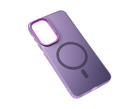 Futrola Magsafe providna - Samsung A576 Galaxy A57 5G ljubicasta.