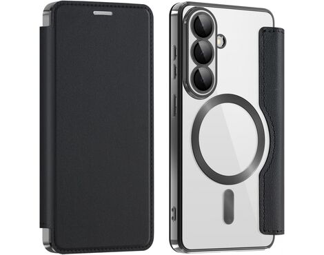 Futrola Magsafe Lux na preklop - Samsung S941 Galaxy S26 crna.