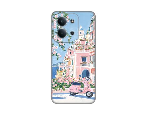 Silikonska futrola PRINT - Xiaomi Redmi 15C 4G Pink Italy.