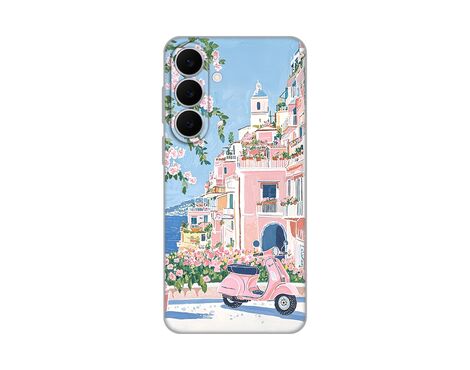 Silikonska futrola PRINT - Samsung S731B Galaxy S25 Fe Pink Italy.