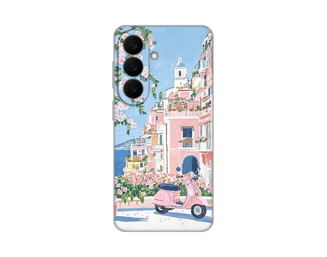 Silikonska futrola PRINT - Samsung S941 Galaxy S26 Pink Italy.