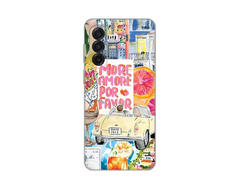 Silikonska futrola PRINT - Samsung A175 Galaxy A17 More Amore.