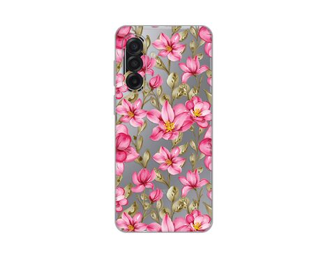 Silikonska futrola PRINT - Samsung A175 Galaxy A17 Magnolia.