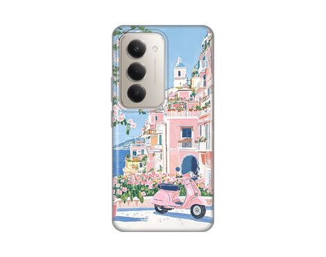 Silikonska futrola PRINT - Xiaomi Redmi 15 4G Pink Italy.