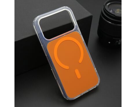 Futrola AMBER COLOR MagSafe - iPhone 17 Pro narandzasta (MS).