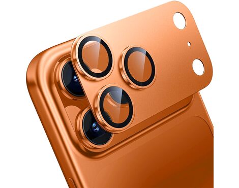 Zastita kamere Full Cover - iPhone 17 Pro Max narandzasta.
