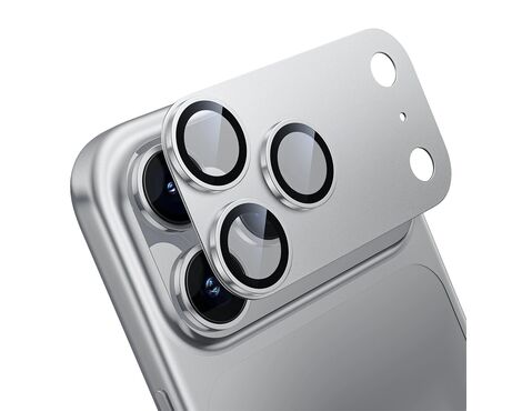 Zastita kamere Full Cover - iPhone 17 Pro srebrna.