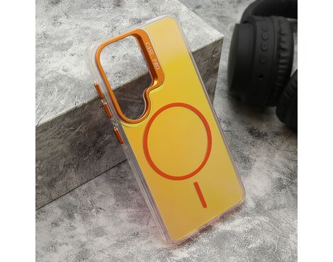 Futrola GLOW LOOK MagSafe - Samsung S941 Galaxy S26 5G narandzasta (MS).