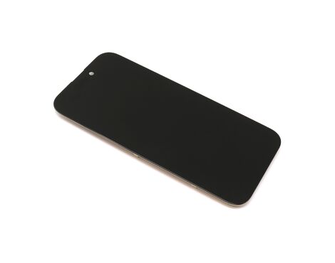 LCD displej (ekran) - iPhone 15 Pro+ Touch screen black (crni) SOFT OLED 120HZ Support IC removable (MS).