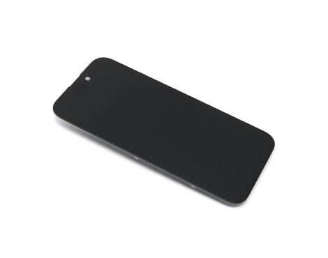 LCD displej (ekran) - iPhone 15 Pro+ Touch screen black (crni) APLONG Soft OLED (MS).