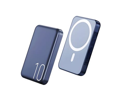 Univerzalna Back Up Baterija MagSafe REMAX Usion RPP-65 PD20W + wireless 15W 10000mAh plavi (MS).