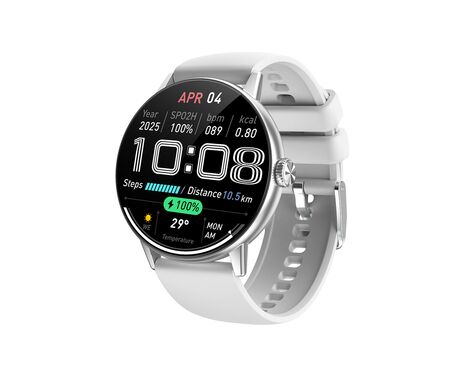 Smart Watch DTM 5 srebrni (silikonska narukvica) (MS).