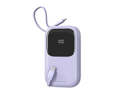 Univerzalna Back Up Baterija Moxom MX-PB129 PD20W + QC18W + SCP22.5W 20000mAh ljubicasti (MS).