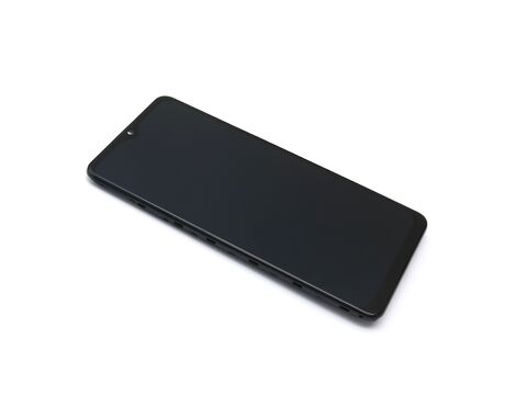 LCD displej (ekran) - Samsung A325 Galaxy A32 4G + Touch screen + frame black (crni) OLED (MS).