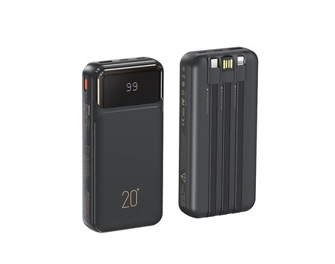Univerzalna Back Up Baterija REMAX Reyluck Series RPP-686 fast 2.1A 20000mAh crni (MS).