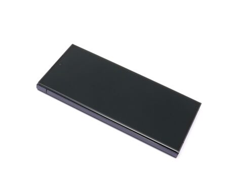 LCD displej (ekran) - Samsung Galaxy S23 Ultra 5G + Touch screen + frame black (crni) OLED small size (MS).