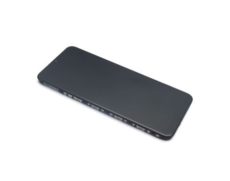 LCD displej (ekran) - Samsung A037G Galaxy A03S 2021 + Touch screen + frame black (crni) (163mm-crni flet) Full ORG EU (GH81-21233A) (MS).