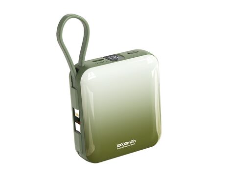 Univerzalna Back Up Baterija Moxom MX-PB155 fast 10000mAh SCP 22.5W QC18W+ PD20W 3A zeleni (MS).